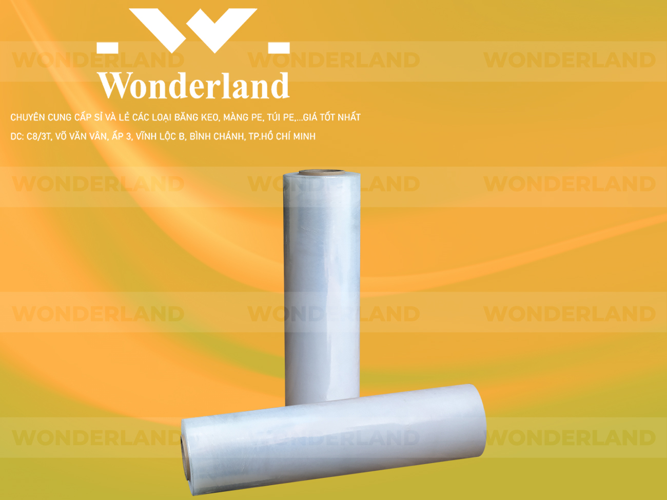 MÀNG PE TRẮNG 1.3KG LÕI 200G WONDERLAND GIÁ CẠNH TRANH