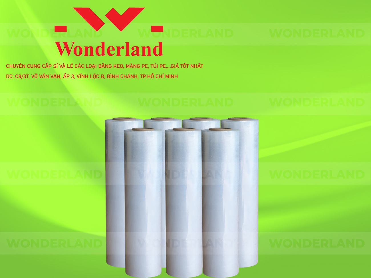MÀNG PE TRẮNG 1.4KG LÕI 200G WONDERLAND GIÁ CẠNH TRANH