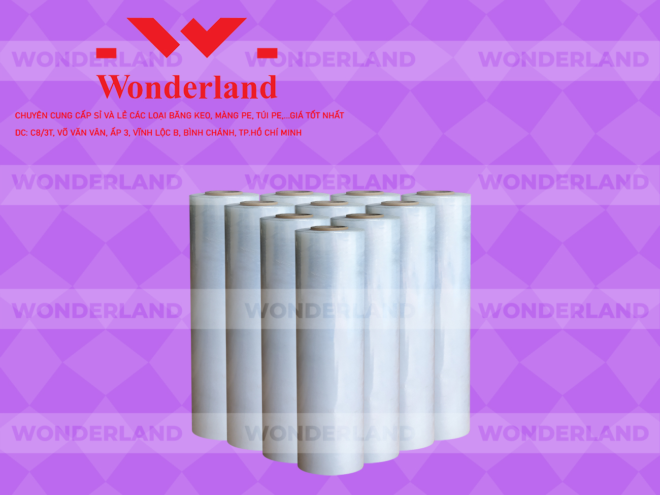 MÀNG PE TRẮNG 3.5KG LÕI 200G WONDERLAND GIÁ CẠNH TRANH
