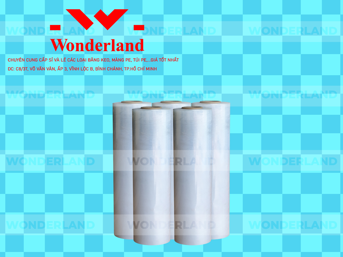 MÀNG PE TRẮNG 3.9KG LÕI 200G WONDERLAND GIÁ CẠNH TRANH