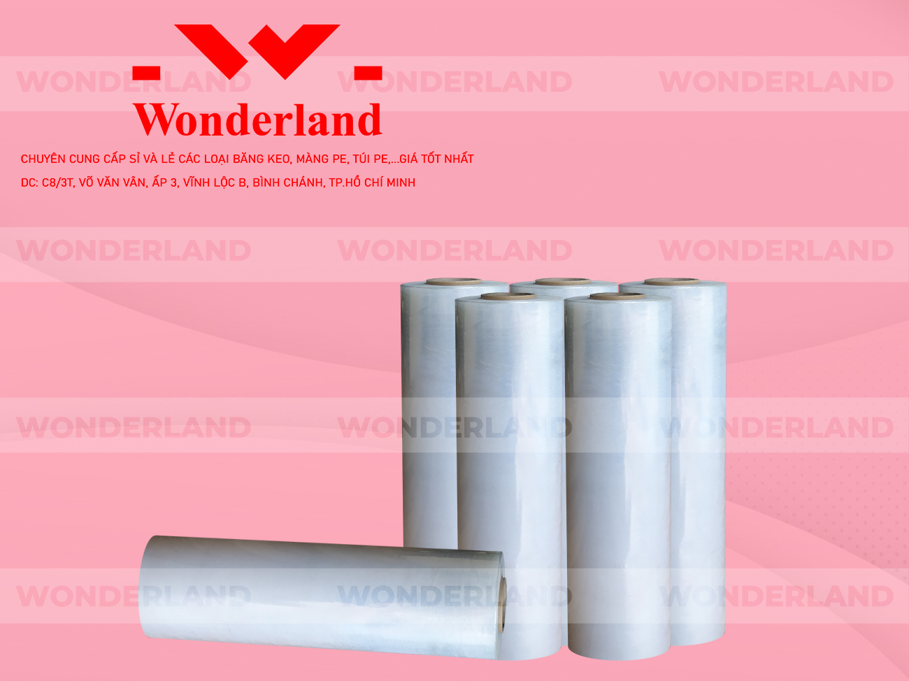 MÀNG PE TRẮNG 4.2KG LÕI 200G WONDERLAND GIÁ CẠNH TRANH