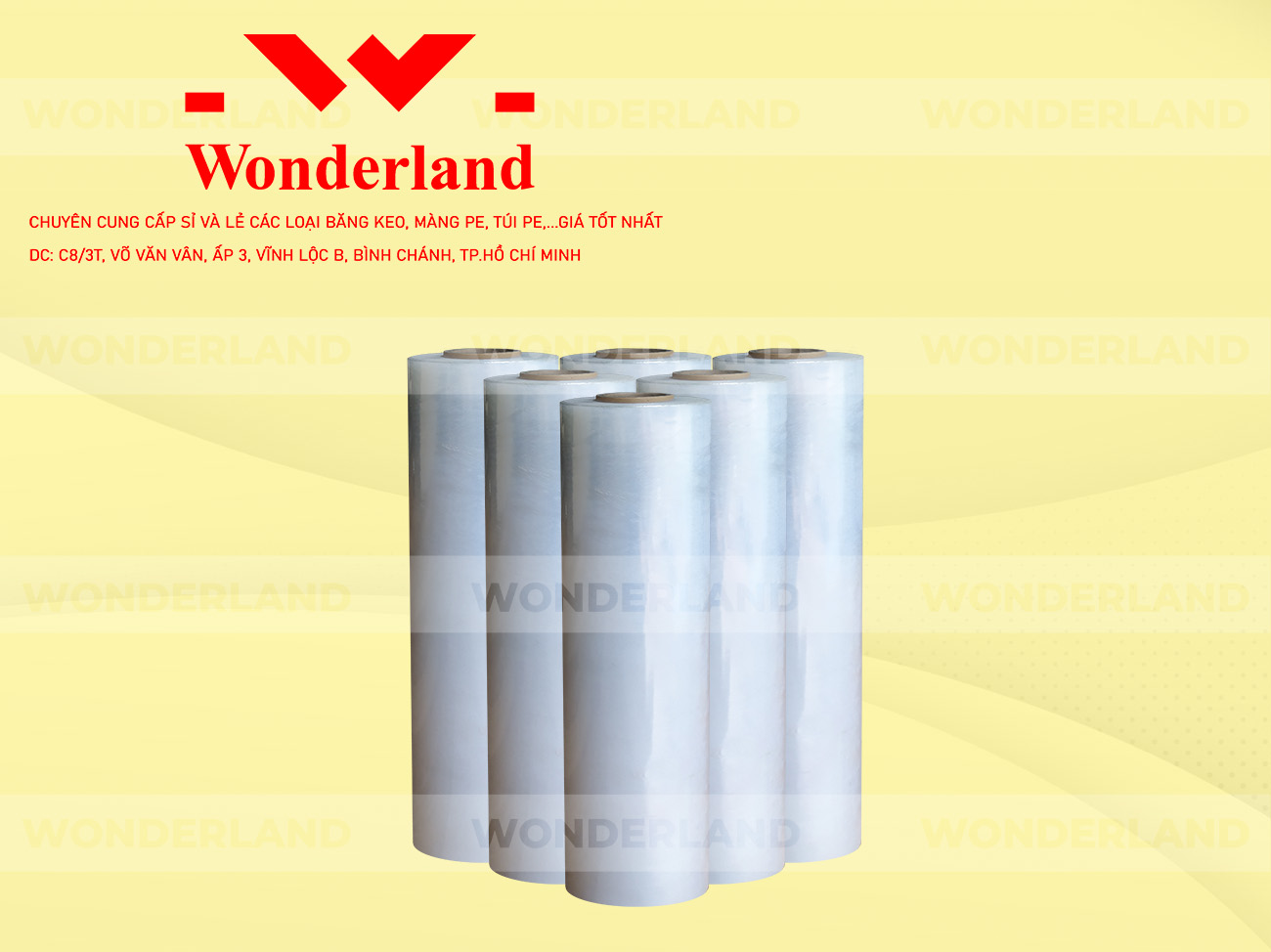MÀNG PE TRẮNG 4.3KG LÕI 200G WONDERLAND GIÁ CẠNH TRANH