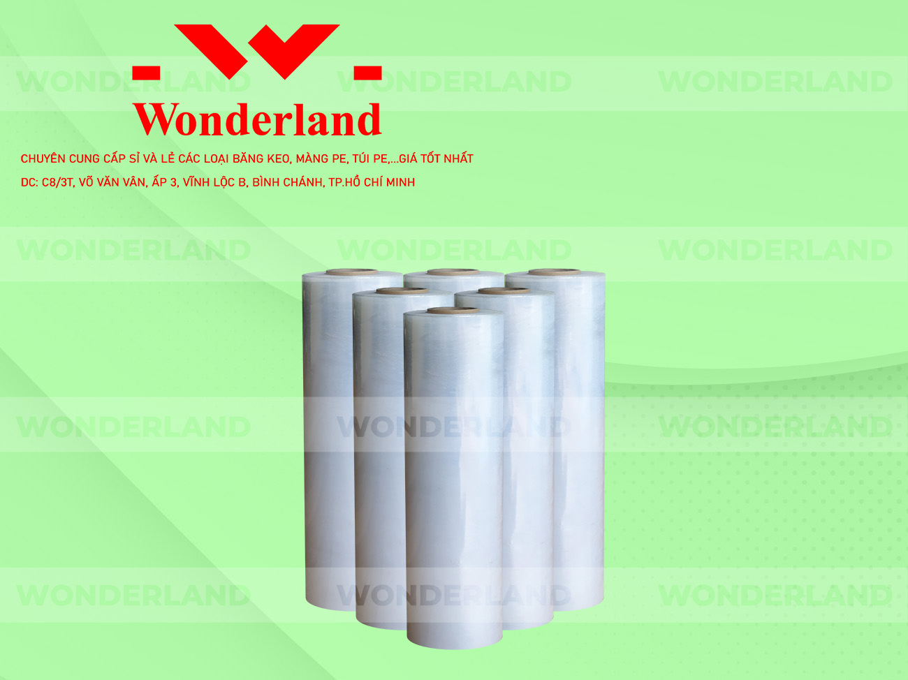 MÀNG PE TRẮNG 4.4KG LÕI 200G WONDERLAND GIÁ CẠNH TRANH