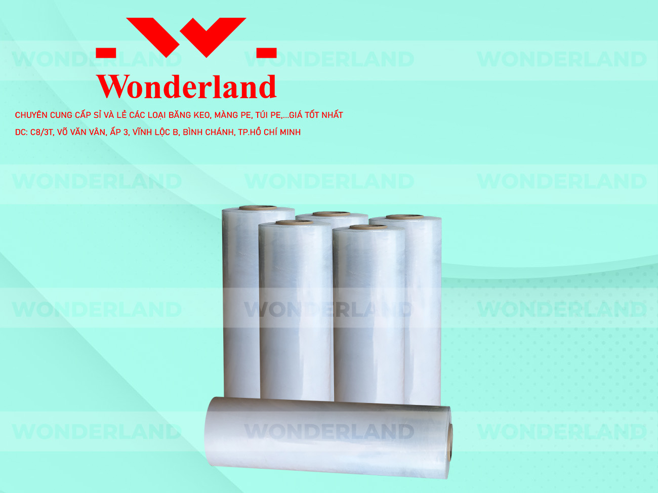 MÀNG PE TRẮNG 4.5KG LÕI 200G WONDERLAND GIÁ CẠNH TRANH