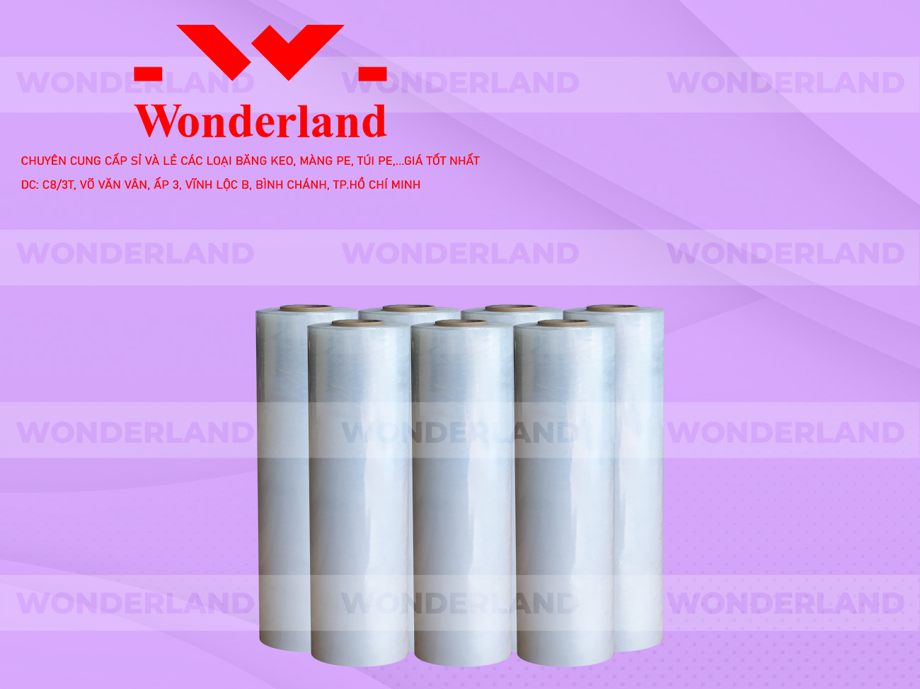 MÀNG PE TRẮNG 4.6KG LÕI 200G WONDERLAND GIÁ CẠNH TRANH