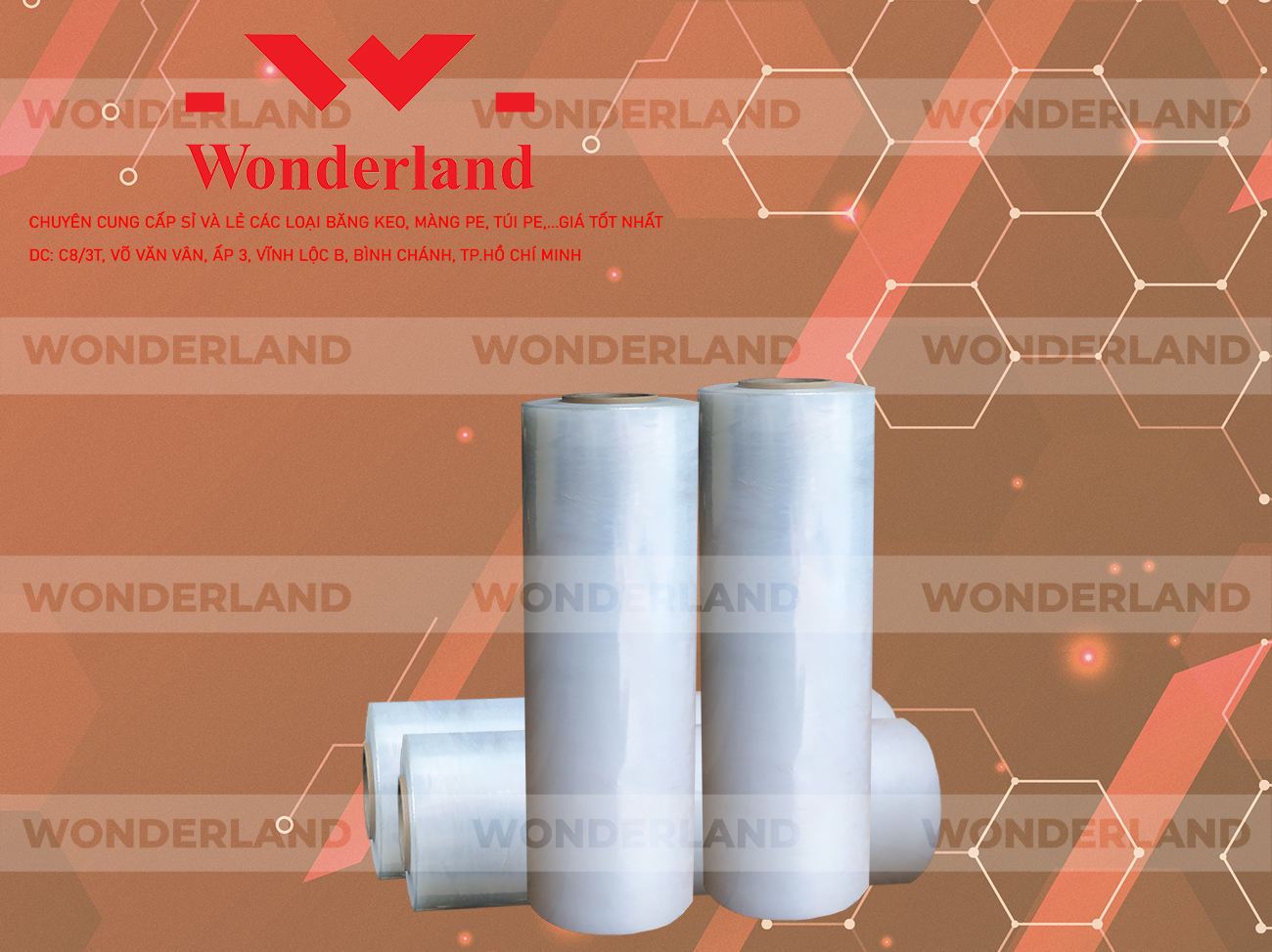 MÀNG PE TRẮNG 5.4KG LÕI 200G WONDERLAND GIÁ CẠNH TRANH