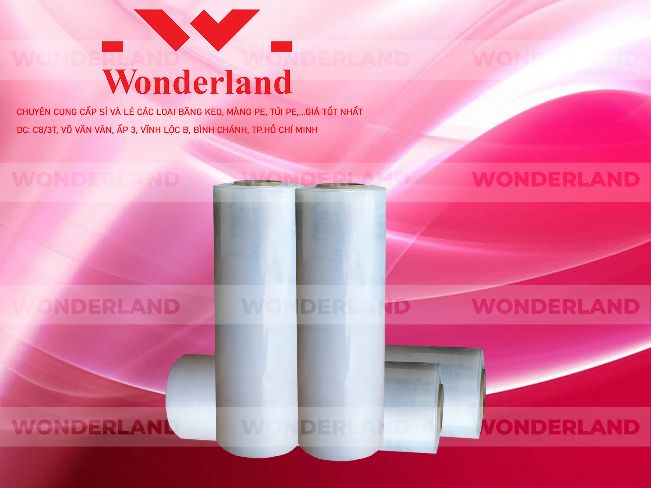 MÀNG PE TRẮNG 5.7KG LÕI 200G WONDERLAND GIÁ CẠNH TRANH