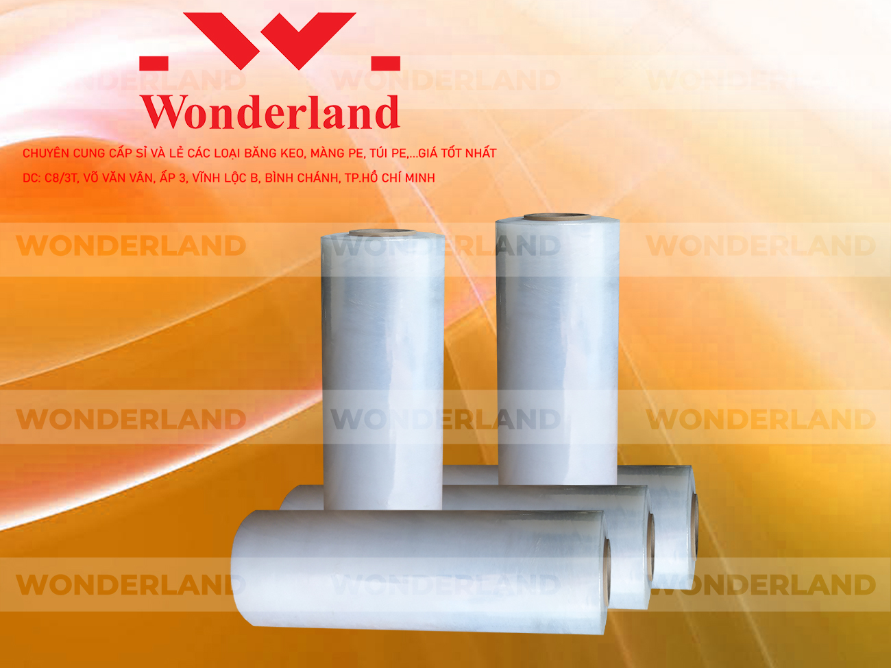 MÀNG PE TRẮNG 5.8KG LÕI 200G WONDERLAND GIÁ CẠNH TRANH